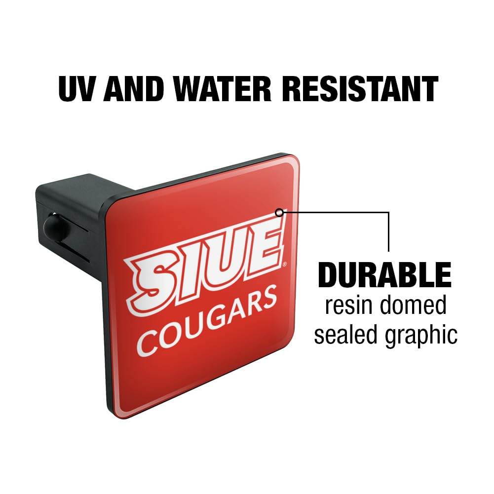 Graphics & More Southern Illinois University Edwardsville Primary Logo Tow Trailer Hitch Cover Plug Insert 1 1/4 inch (1.25