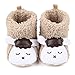 ZUMUii Butterme Neugeborenes Jungen Mädchen Korallen Vlies Tier Schaf Prewalker Schuhe Winter warme Baby Aufladungs Krippe Schuhe Weiche untere Baby Schuhe ()