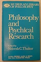 Philosophy and psychical research 0391005383 Book Cover