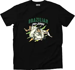 Camiseta Algodão Masculina Jiu Jitsu Brasileiro BJJ