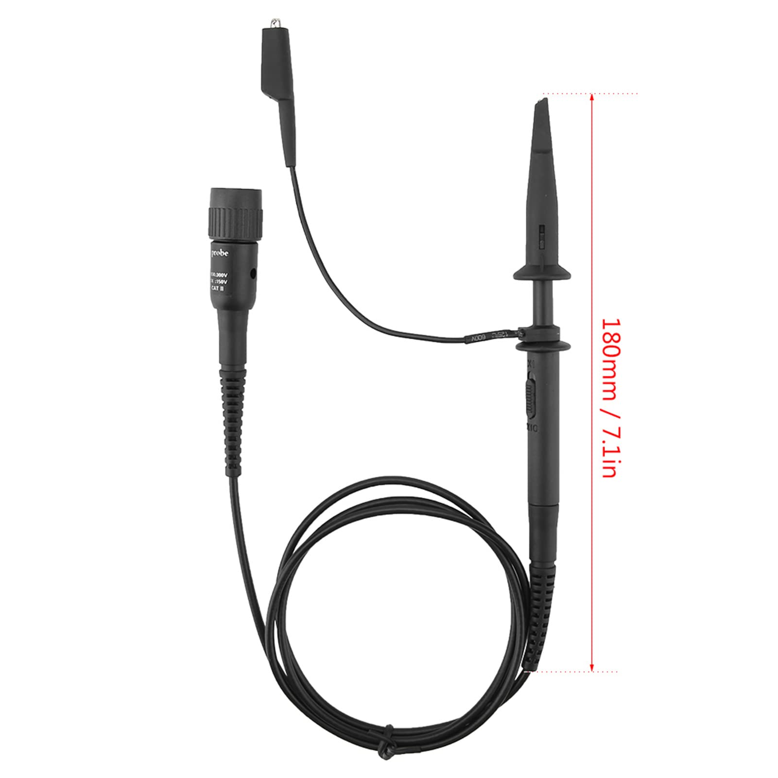 Tastkopf, Oszilloskop-Tastkopf, IP2210 Universal-Testkit Universal-Oszilloskop-Tastkopf-Zubehör 200 MHz, Oszilloskop-Tastköpfe