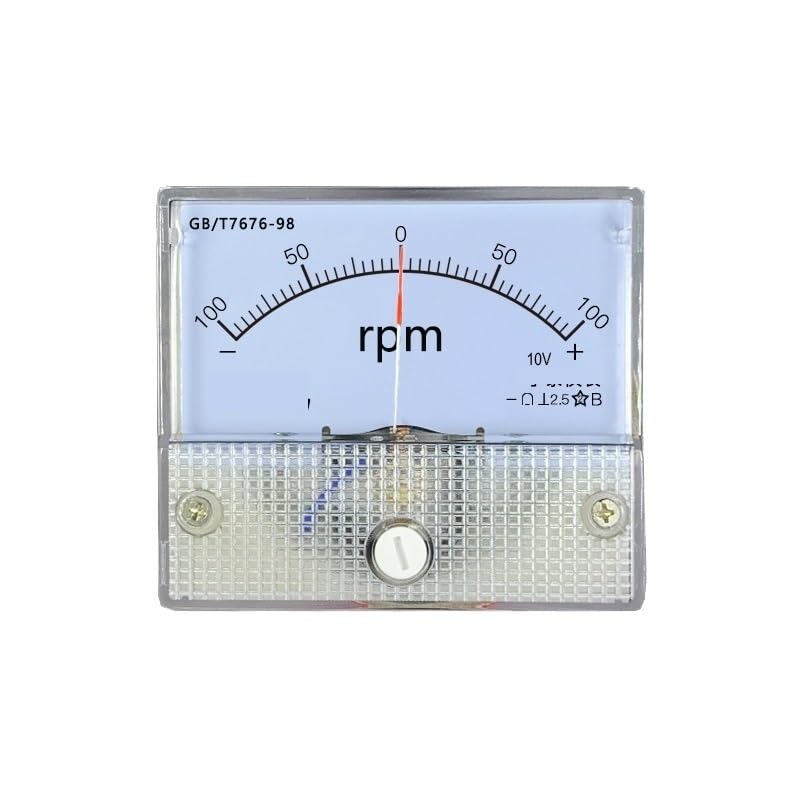 NURII 85c1 ±Positive and Negative Tachometer, 1500rpm 1000r / Min 10V Input Sensor Speedometer Voltmeter Bidirectional(DC -200R to 200R)