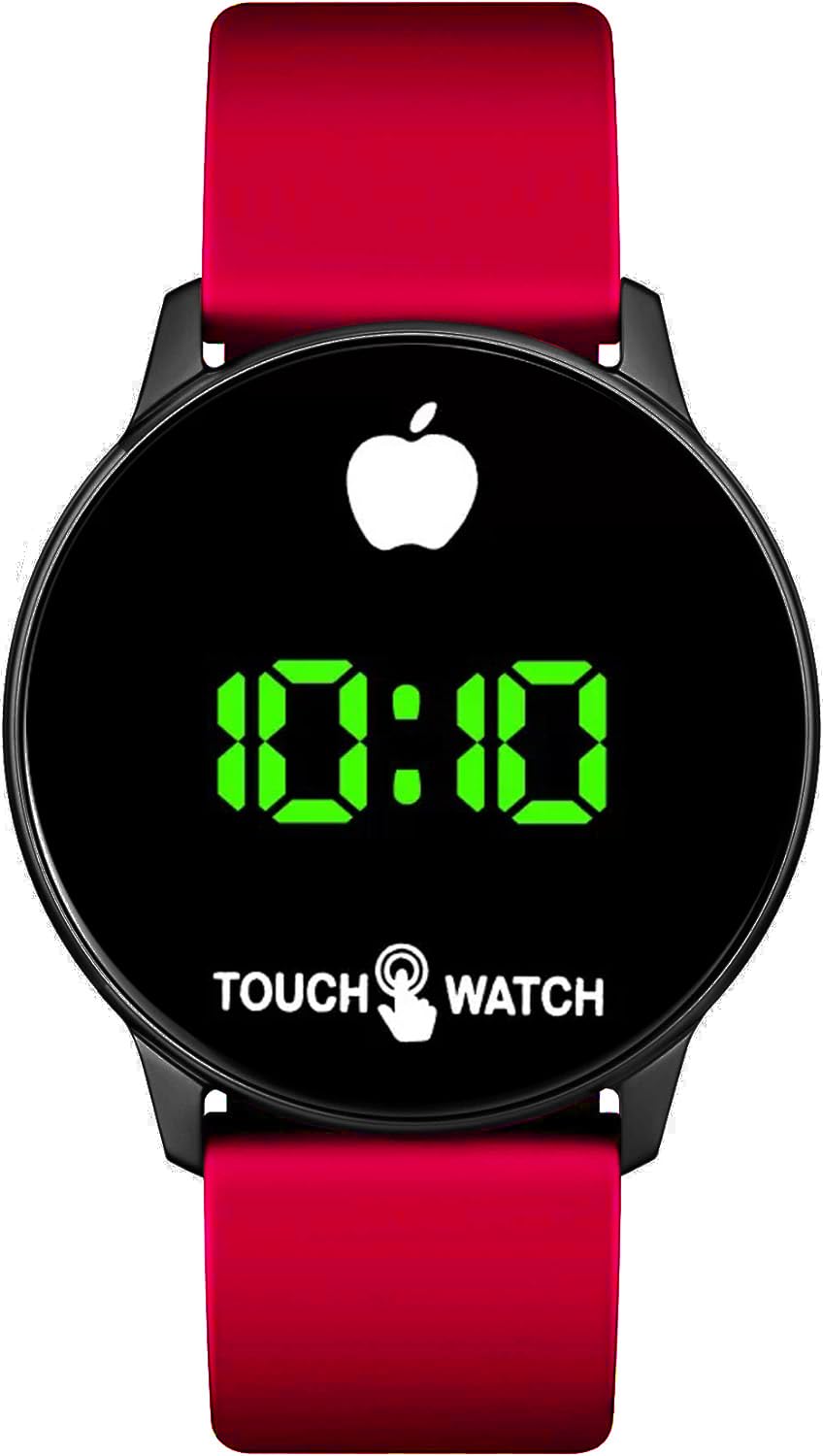 ADAMO Classy Look Red Color Silicone Soft Strap Smart Design Unisex (Boys & Girls) Digital Watch 919NRI02 (B0CR1N9YHG) Amazon Price History, Amazon Price Tracker