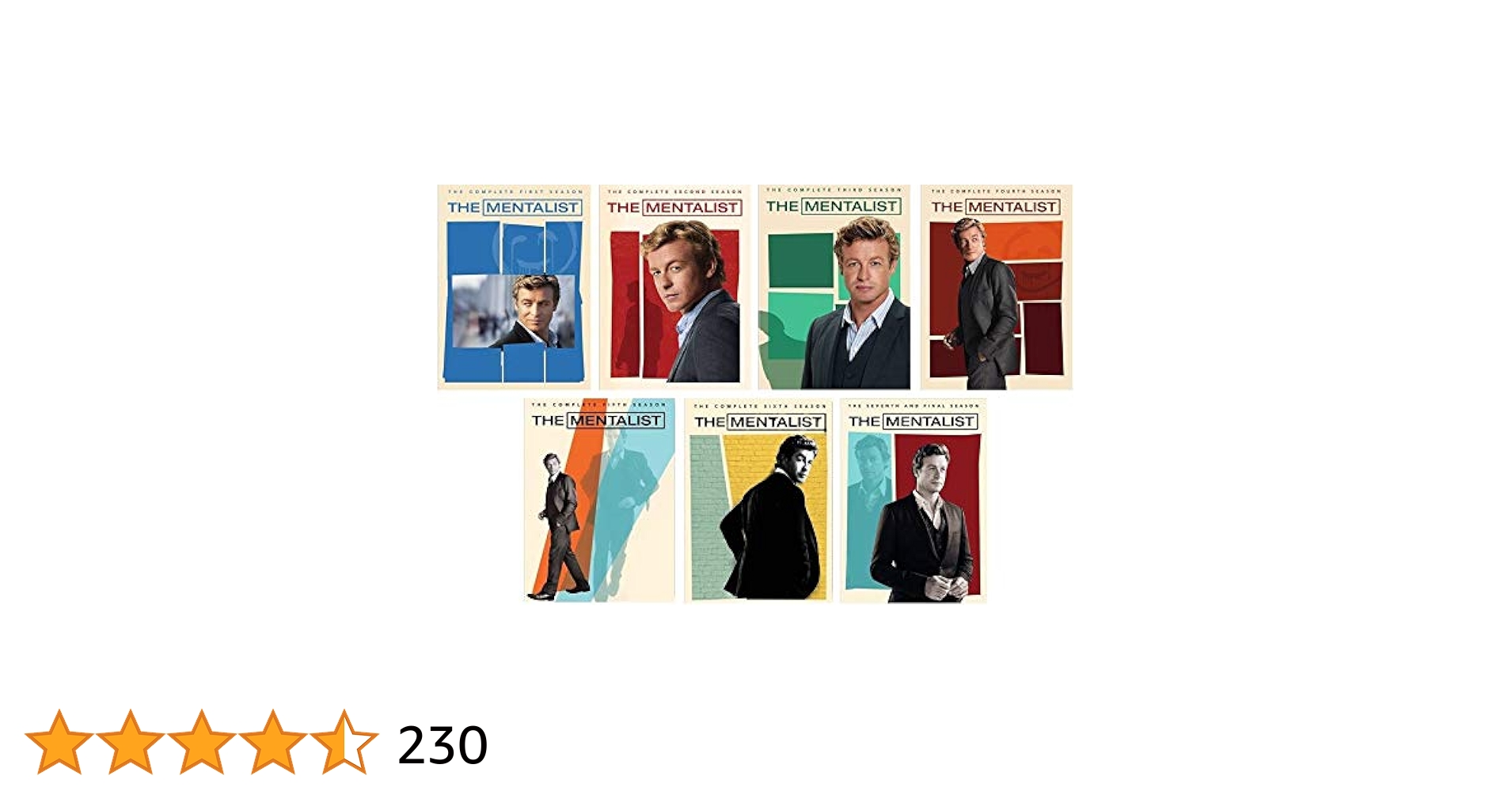 メンタリスト DVD box シーズン1～6 (+シーズン7) Amazon.co.jp