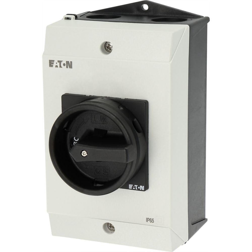 Sectionneur triphasé 20A Eaton 182434 verrouillable cadenassable 90°