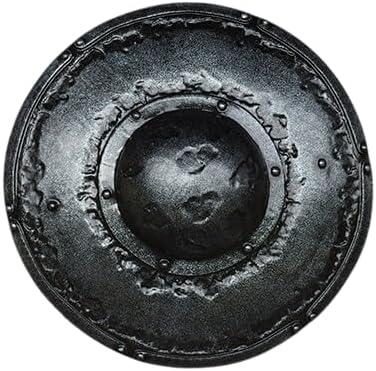 Buckler Round Shield Combat Buckler Shield Handmade Medieval Buckler Shield - Halloween Silver