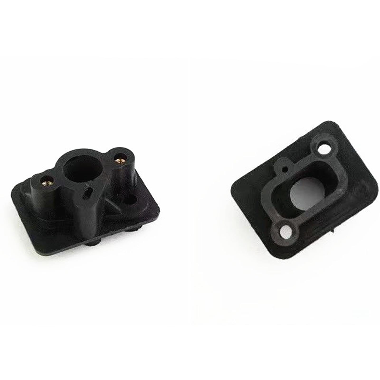 Generic 5X Brush Cutter Intake 40-5 43cc 52cc Carburetor Base Carb Adaptor, Black