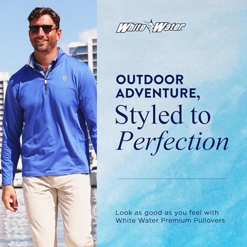 White Water Montauk Performance 1/4 Zip Pullover2