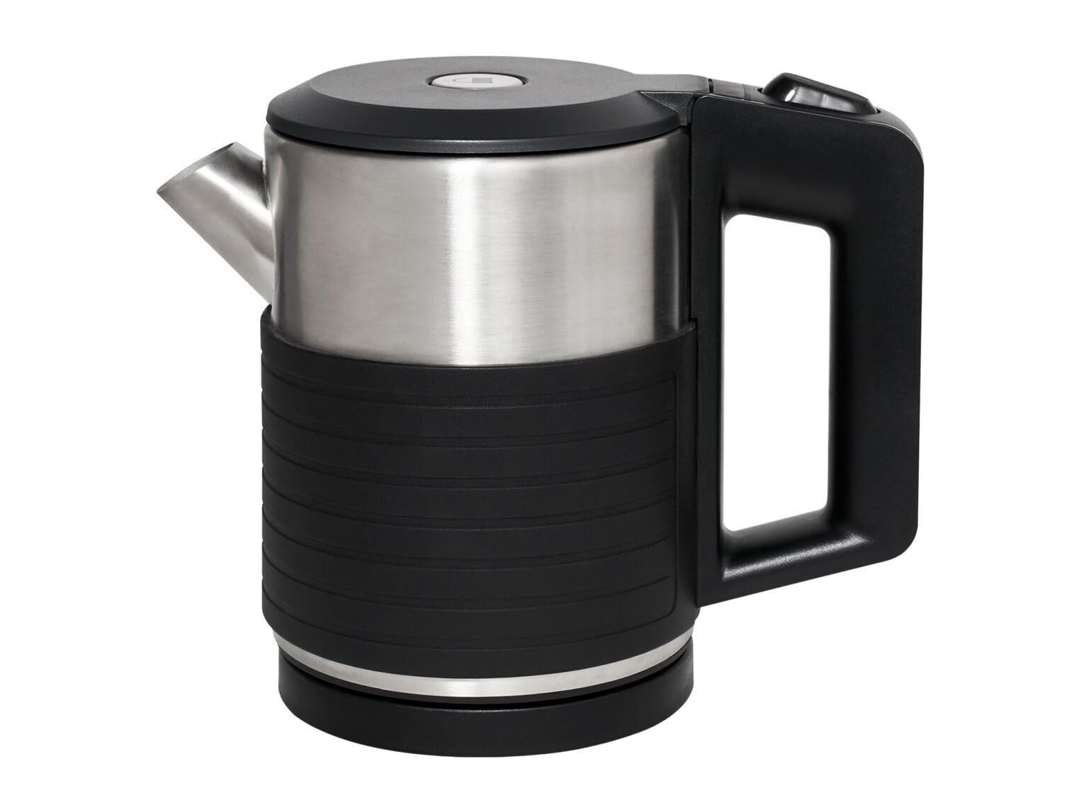 Corby Canterbury Bouilloire à double paroi en acier brossé 0,6 l - Prise européenne