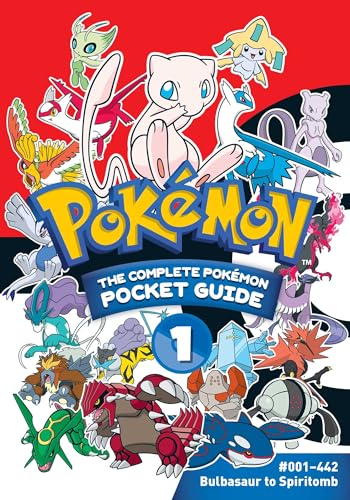 Marchio: Viz Media Pokémon 1: The Complete Pokémon Guide: The Complete Pokémon Pocket Guide #001-442 Bulbasaur to Spiritomb