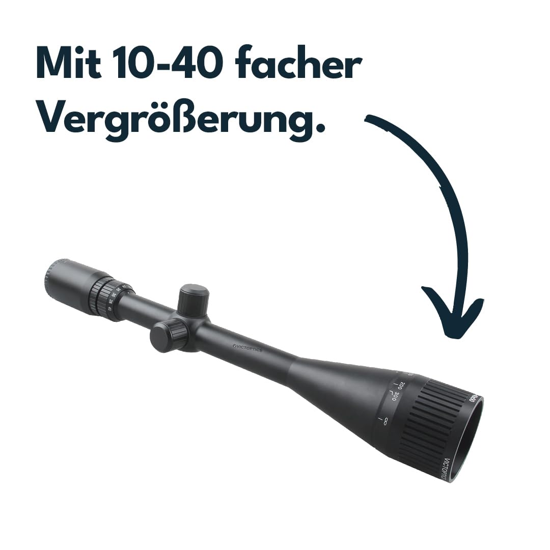 Vector Optics Victoptics OPSL24 C4 10-40x50 celownik optyczny dla Airsoft i strzelców sportowych