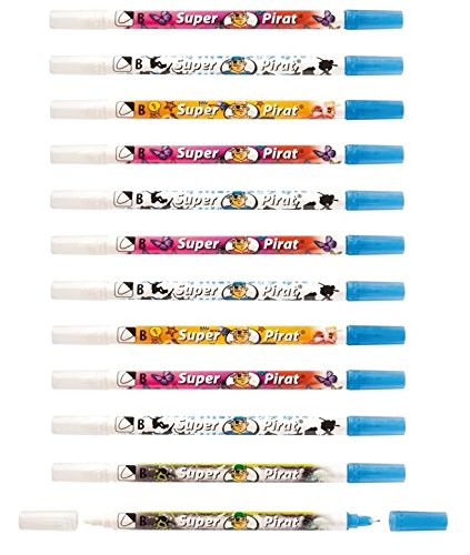 Pelikan Tintenlöscher Super-Pirat 850, 12er Set, Löscher B