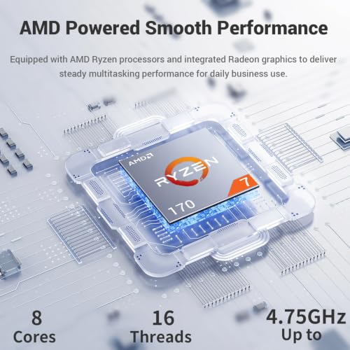 Image of Lenovo V15 Gen 6 15.6 inch FHD, AMD Ryzen 7 170 Laptop, 16GB RAM, 1TB SSD | HDMI, Type-C, Numeric Keypad, ethernet, Webcam w / Shutter, Wi-Fi 6, Windows 11 Pro, w / AI Copilot, Grey