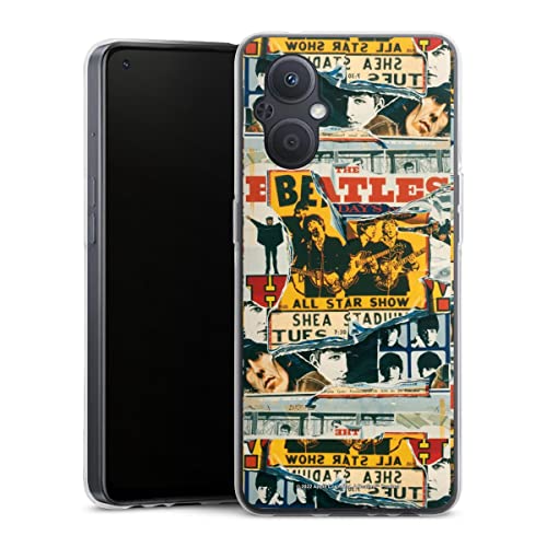 DeinDesign Coque en Silicone Compatible avec OnePlus Nord N20 5G Etui Silicone Coque Souple The Beatles Rock ‘n’ Roll… - Les Beatles, Paul McCartney, John Lennon, RIngo Starr, George Harrison DeinDesign Coque en Silicone Compatible avec OnePlus Nord N20 5G Etui Silicone Coque Souple The Beatles Rock 'n' Roll…
