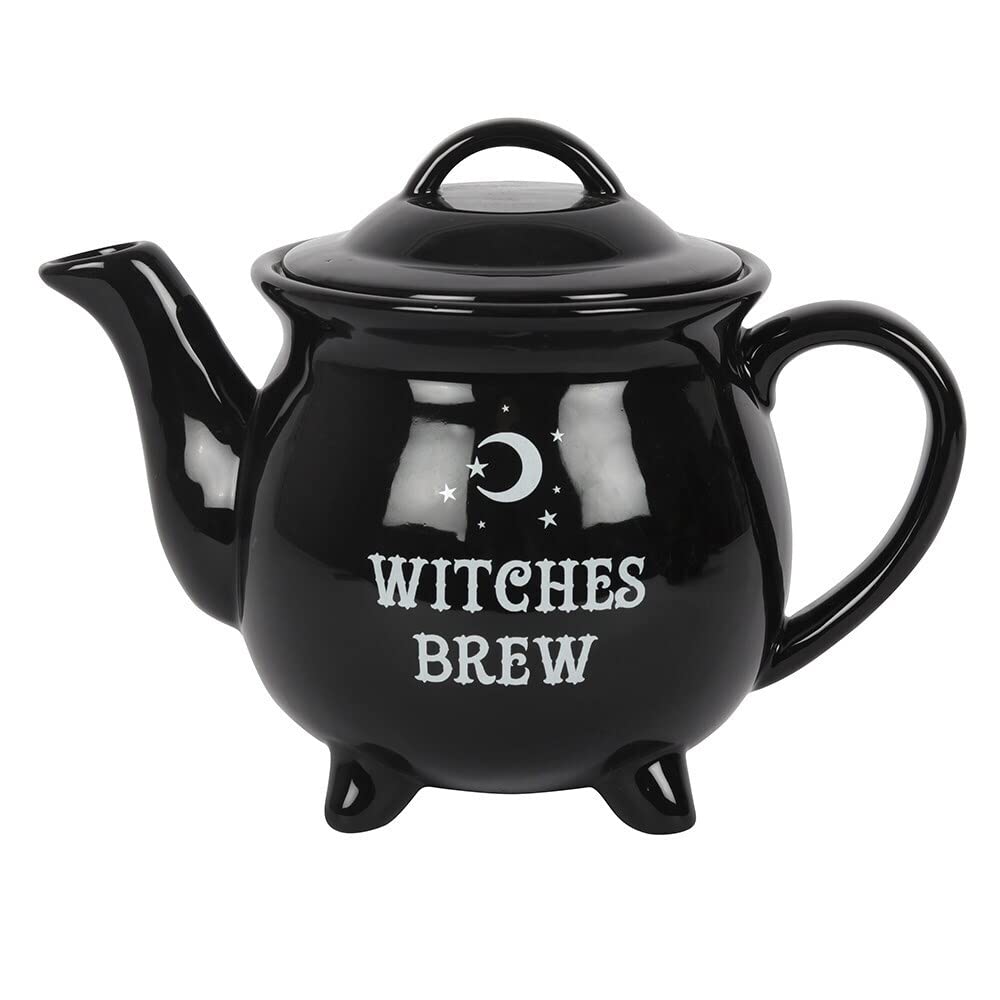 something different - Set de thé WITCHES BREW (Taille unique) (Noir/Blanc)