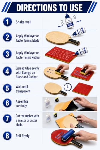 Xportgear Table Tennis Glue 30 ml - Image 5