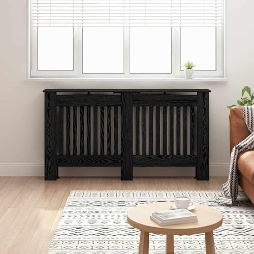 Générique Cache-Radiateur Chêne Noir 152 x 19 x 81,5 cm...