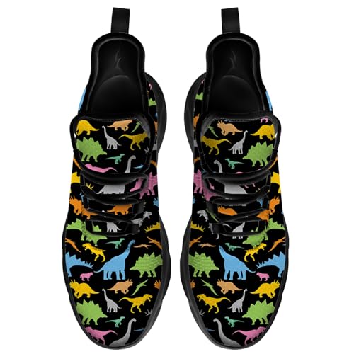 Men's Women's Dinosaur Shoes Fashion Sneakers Running Tennis Shoes Gifts for Boys Girls3