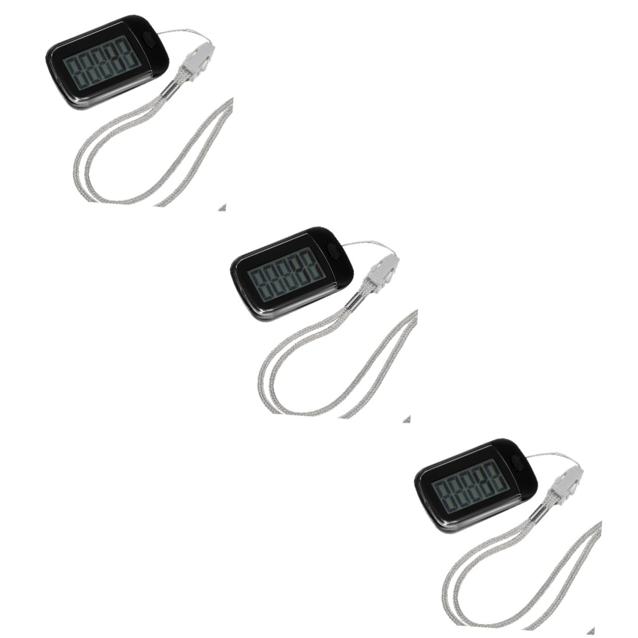UKCOCO Podomètre Clip Portable Compteur Cordon pour Randonnée Course pour Âges de Fitness