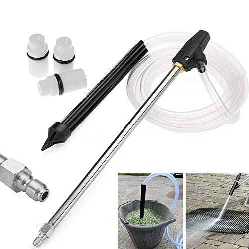 Sandblaster Pressure Washer Sand Wet Blasting Lance kit Nozzle 1/4 Quick Connect