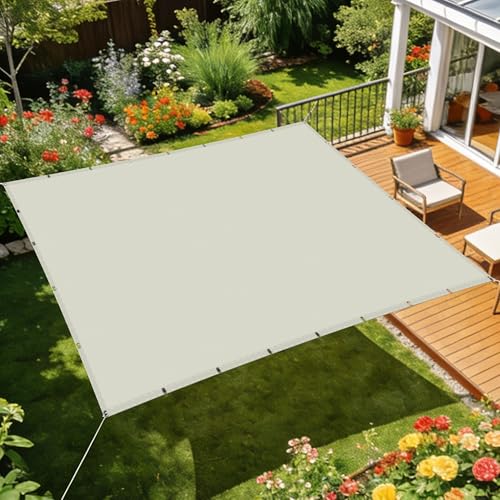 Voile d'ombrage imperméable en polyester durable anti-UV - 2