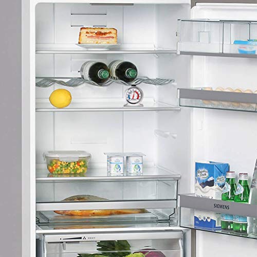 Refrigerator Thermometer, 2 Pack Fridge Thermometer Stainless Steel Freezer Thermometer With Red Indicator, Large Dial Thermometers For Freezers Monitoring Thermometer For Home, Kitchen, Restaurants #TOP6