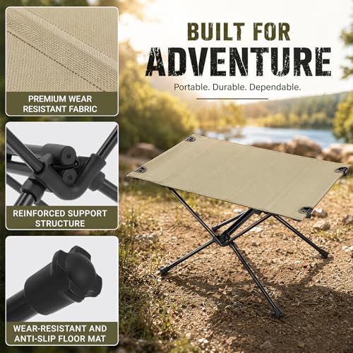 Table de camping pliable compacte et table d'extérieur ultra légère 30kg - 4