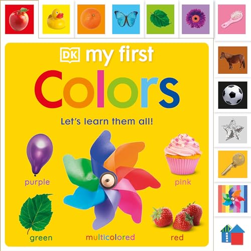 Image of My First Colors: Let's Learn Them All (My First Tabbed Board Book)