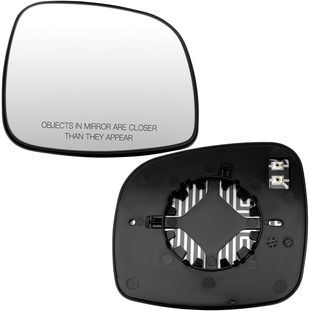 ECCPP Exterior Mirrors Glass Replace with 2008-2011 For DODGE CARAVAN Driver and Passenger Side RM17005-11PA