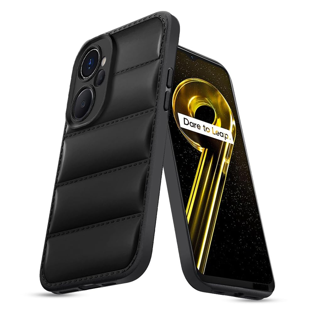 KARWAN® Puffer Edition Silicone Case Cover for Realme 9I | Scratch Resistance Mobile Cover, Camera Protection Case Compatible with Black (B0CZ6JYTLN) Amazon Price History, Amazon Price Tracker