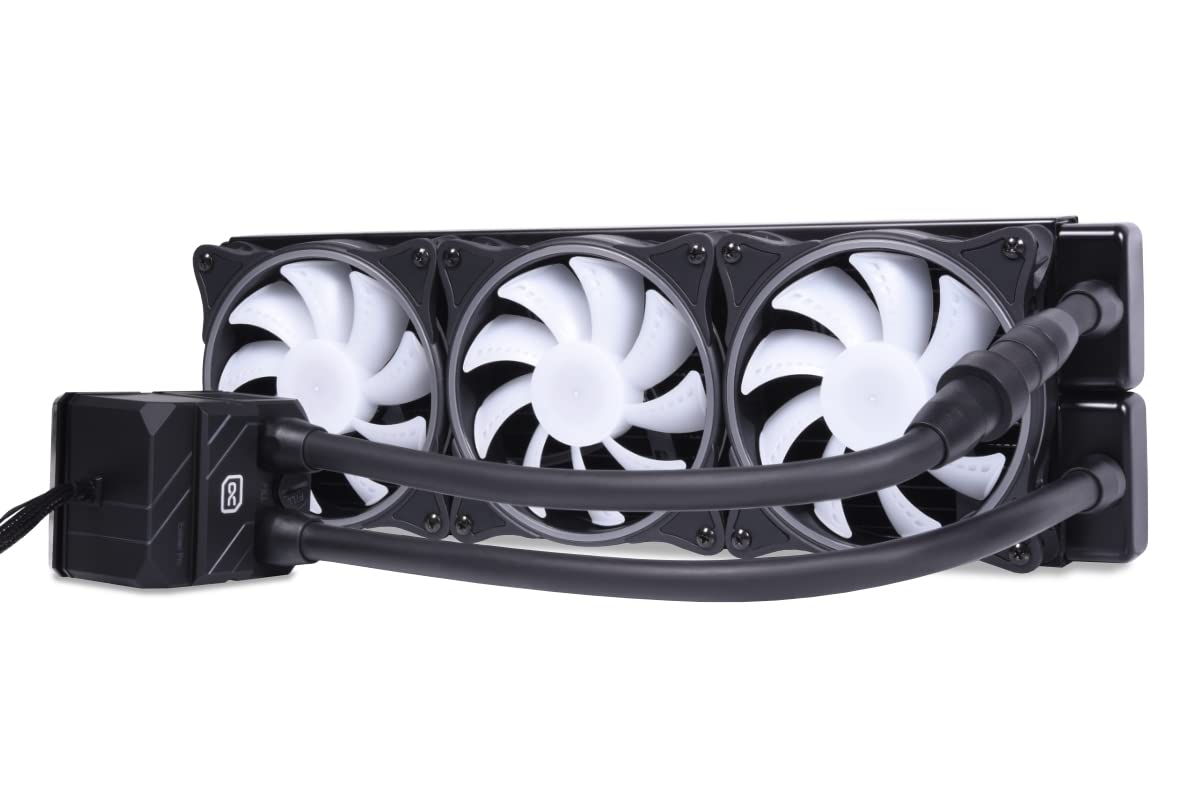 Alphacool Eisbaer Pro HPE Aurora 360 CPU AIO (13074) - 3.6W, 12V, 2000RPM, 15dB, 50CFM, Copper, Desktop Compatible
