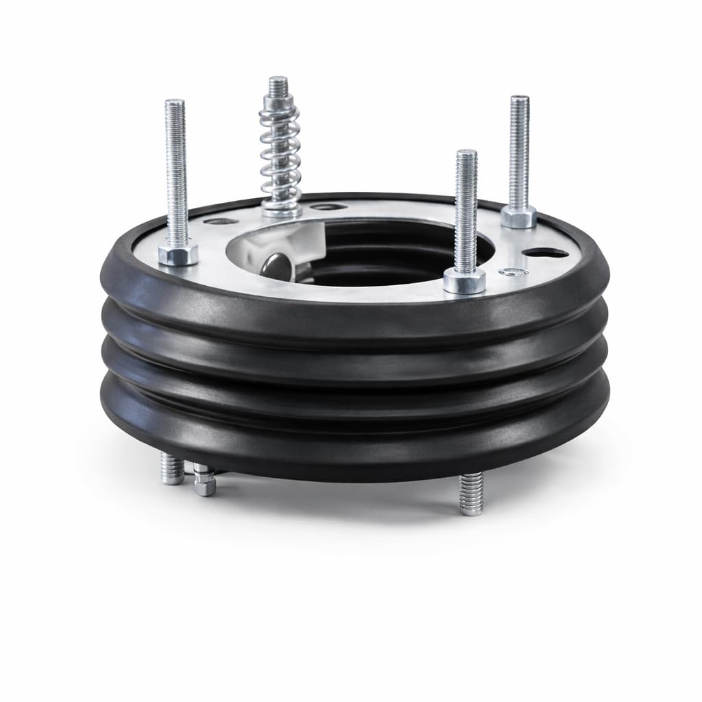 Mecanismo de inclinación para lavacabezas de peluquería, recambio articulación basculante para lavabo champú, 21 cm, plateado