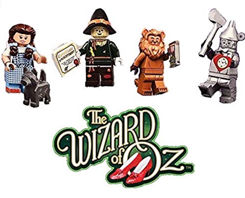 LEGO The Movie Series 2 Wizard of Oz Minifigures - Dorthy, The Tin Man, Scare Crow, The Cowardly Lion (71023)
