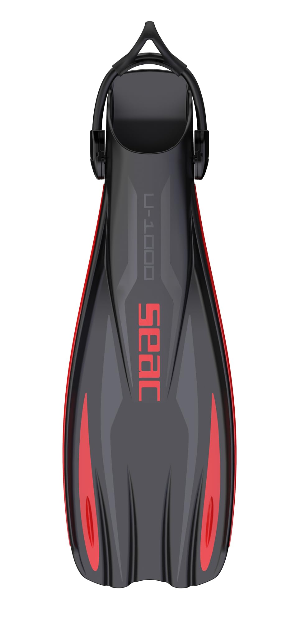 SEAC U-1000 - Aletas de Buceo para Uso recreativo y Profesional, Unisex, Adulto