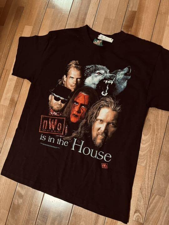 Amazon.co.jp: プロレス 90s nWo ヴィンテージ Tシャツ デッド