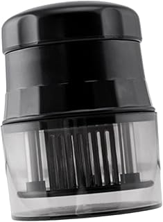 Stainless Steel Meat Tenderizer Tool with Ultra Sharp Needles for Kitchen Use Steak and Poultry Tenderizing Gadget Breaks Tendons for Juicy Beef Pork Chicken and Fish