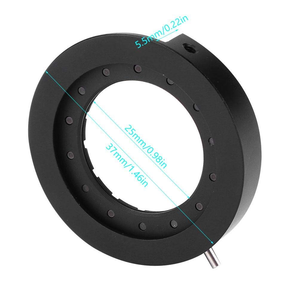 Garosa Diaphragme réglable pour diaphragme d'ouverture de diaphragme Adaptateur d'iris pour diaphragme Optique pour diaphragme Optique pour diaphragme de diaphragme de Microscope(SK25)
