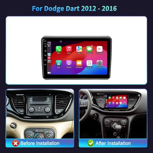 Pantalla de coche con Android Auto y Carplay inalámbricos para Ford Fiesta 2