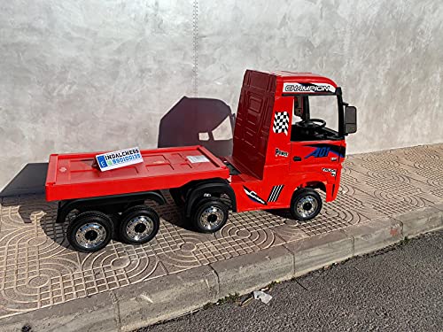 Rimorchio Triler per Camion Actros 4 x 4 da 12 V