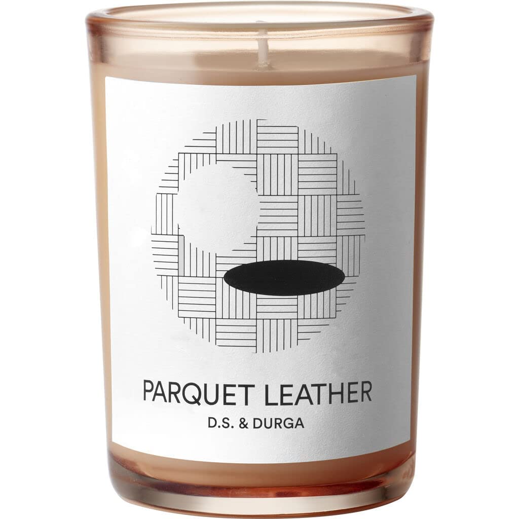 D.S. & Durga Parquet Leather by DS & Durga for Unisex - 7 oz Candle