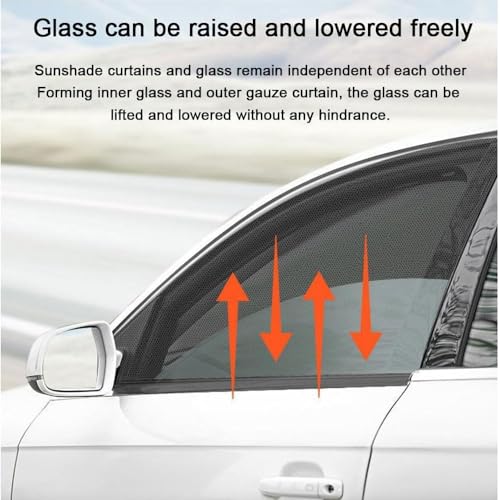 Pare-soleil voiture pour KIA Sorento voyagez au frais avec les vitres ouvertes - 5