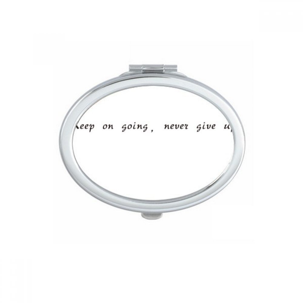 Miroir compact Keep on Going portable pour retouches maquillage au bureau ou en voyage