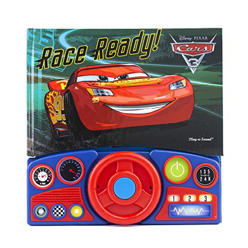 Pixar - Cars 3 Steering Wheel Sound Book - Race Ready! - PI Kids (Disney Pixar Cars 3)