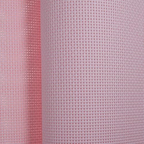 Image of KCS 59 inch x 1 Yard (93cmx149cm) 11ct Counted Cotton Aida Cloth Cross Stitch Fabric (Pink)