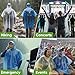 APEXUP Emergency Disposable Rain Ponchos for Adults for Camping Hiking Travelling (5 Pack)