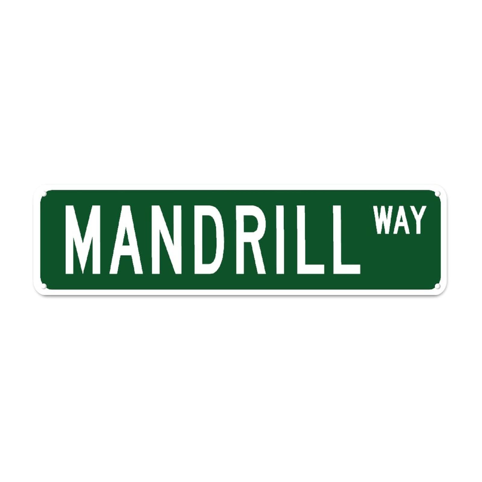 Mandrill Street Retro Tin Signs Aluminum Metal Sign Quotes Home Kitchen Garden Non-Fade Pub Club Decor 4x16 Inch