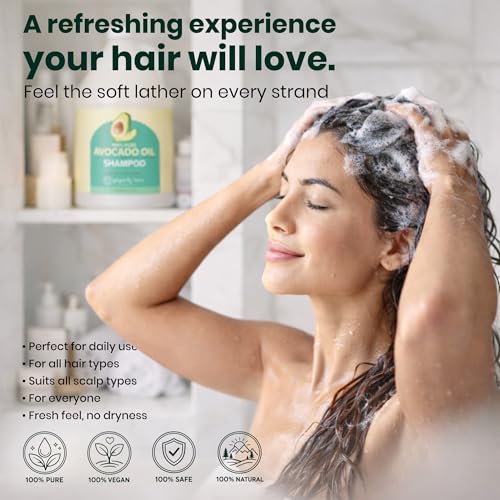 Image of Ginger Lily Farms 100% Pure Avocado Oil Shampoo, 128oz