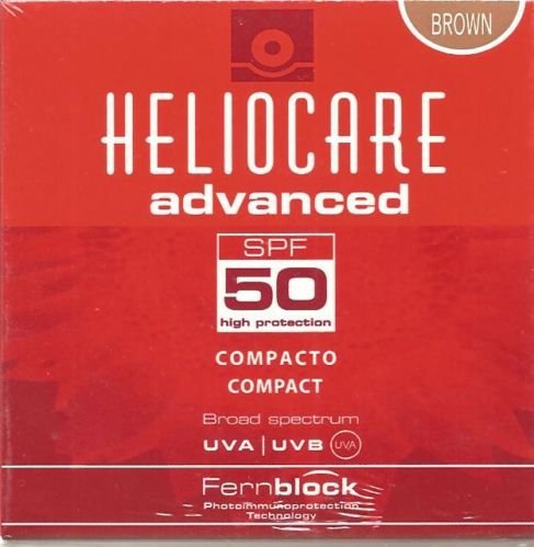 Aestheticare Heliocare Compact Brown 10g Ship Worldwide