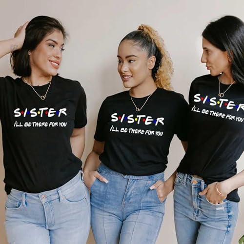 Sister Necklace Necklace gift for Sisters gifts – 14K Gold Interlocking Circles Pendant, Birthday Graduation Gifts from Sister (SISTER-NECKLACE)4