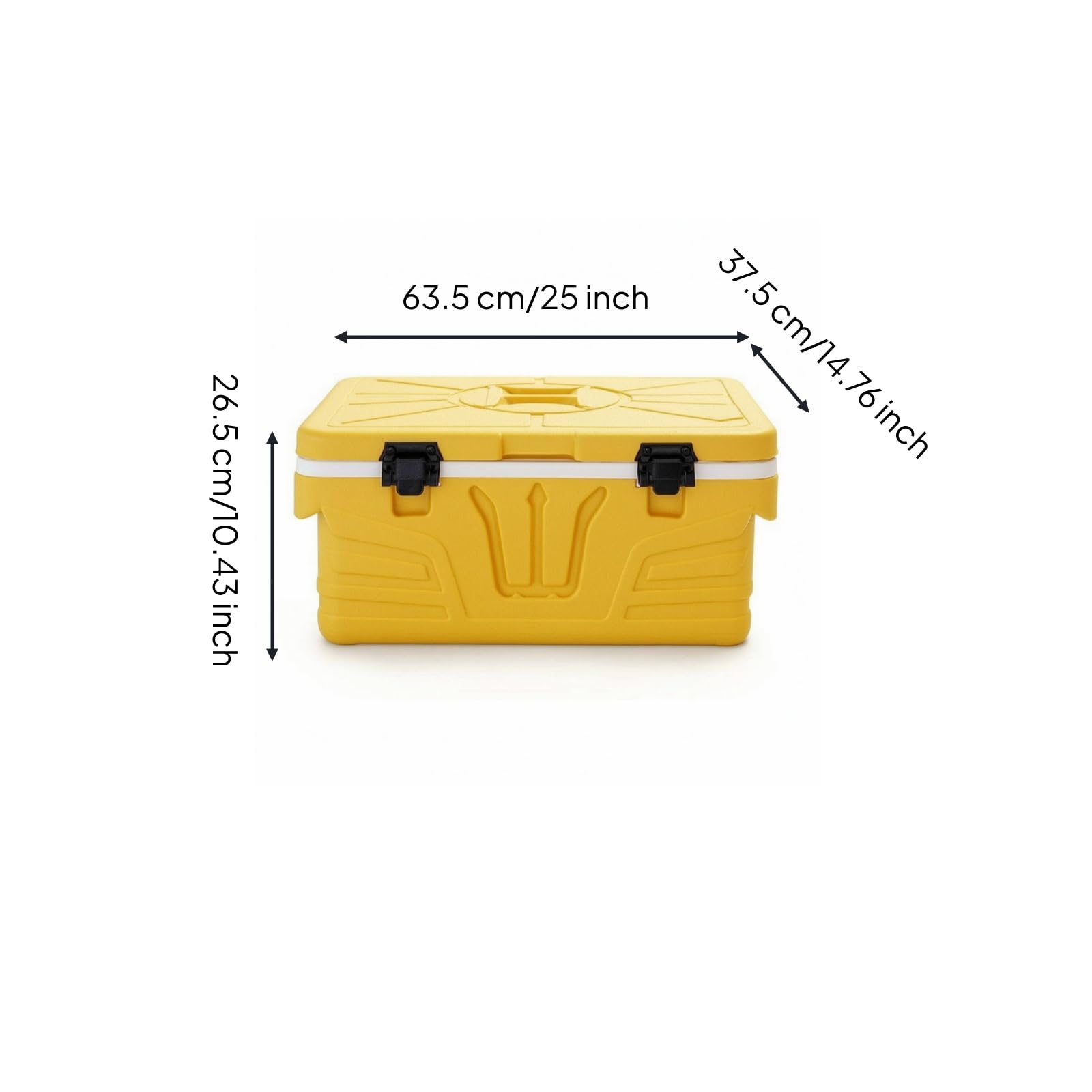 predolo Box Termico con Interno in Acciaio Isolato Contenitore Isotermico con Coperchio Facile da Pulire Contenitore Isotermico